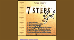 Desktop Screenshot of 7stepstogod.org